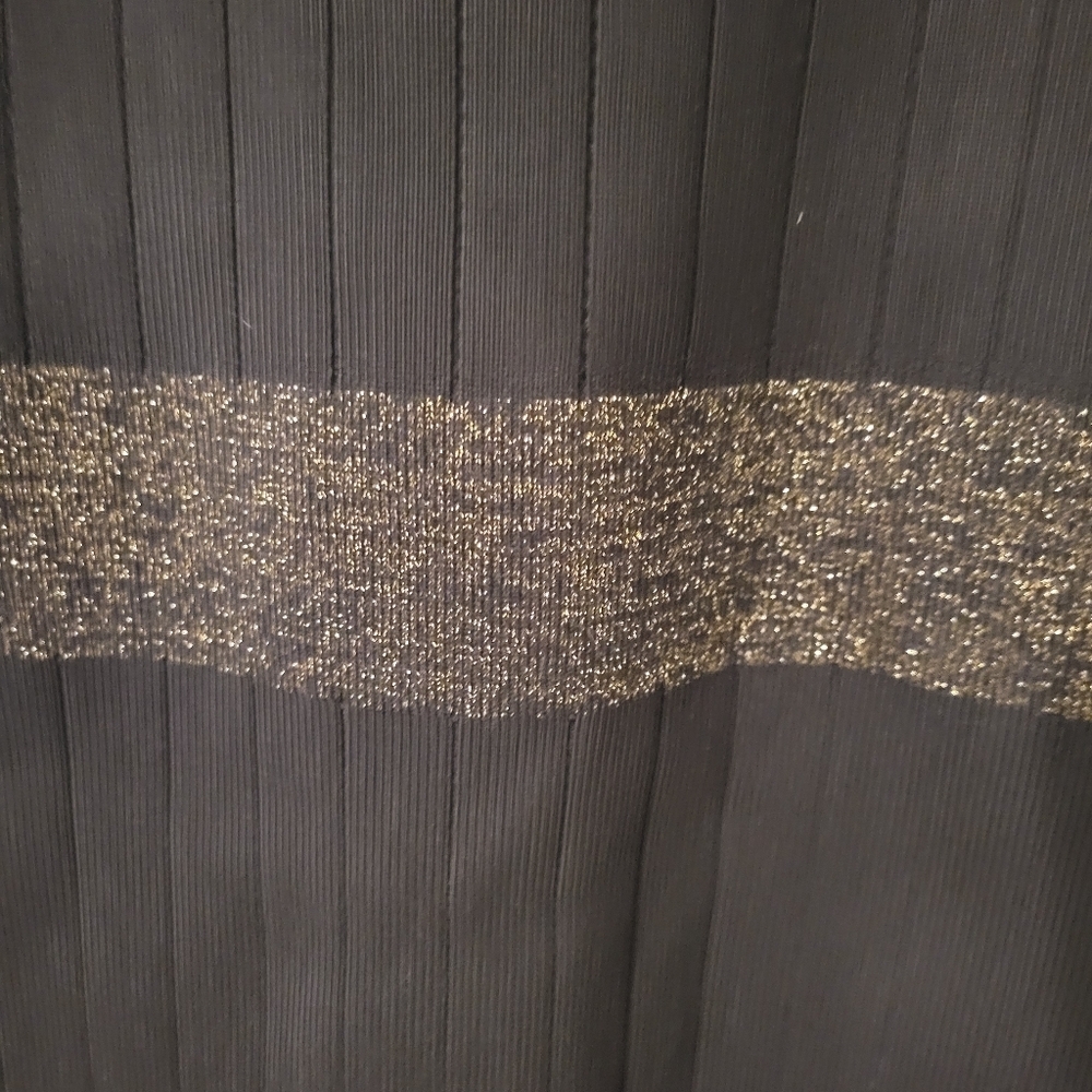 Luxedress Women's Elegant Wool Blend Little Black Dress. Size S - Picture 9 of 12